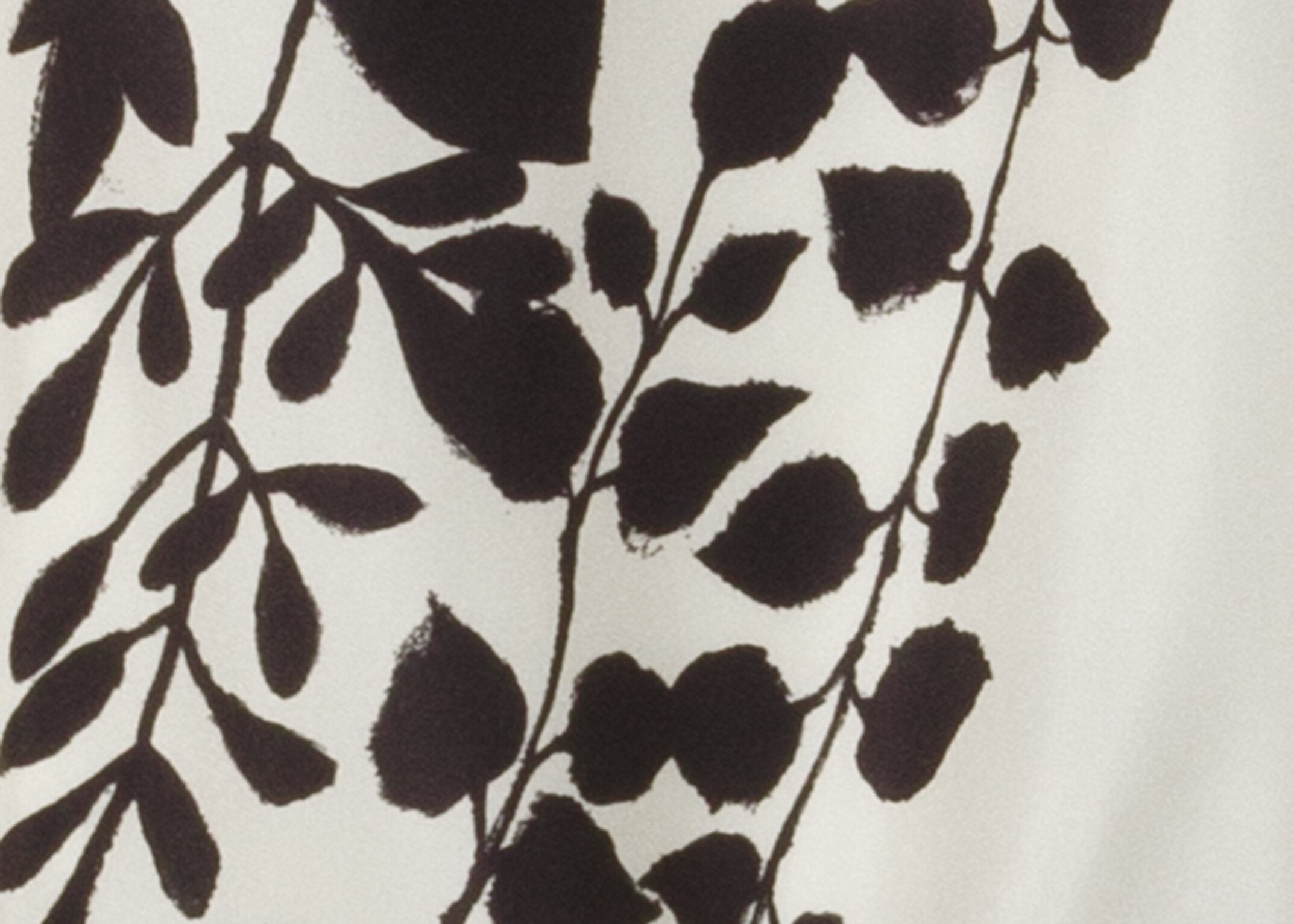 Kleid mit Herbarium-Print