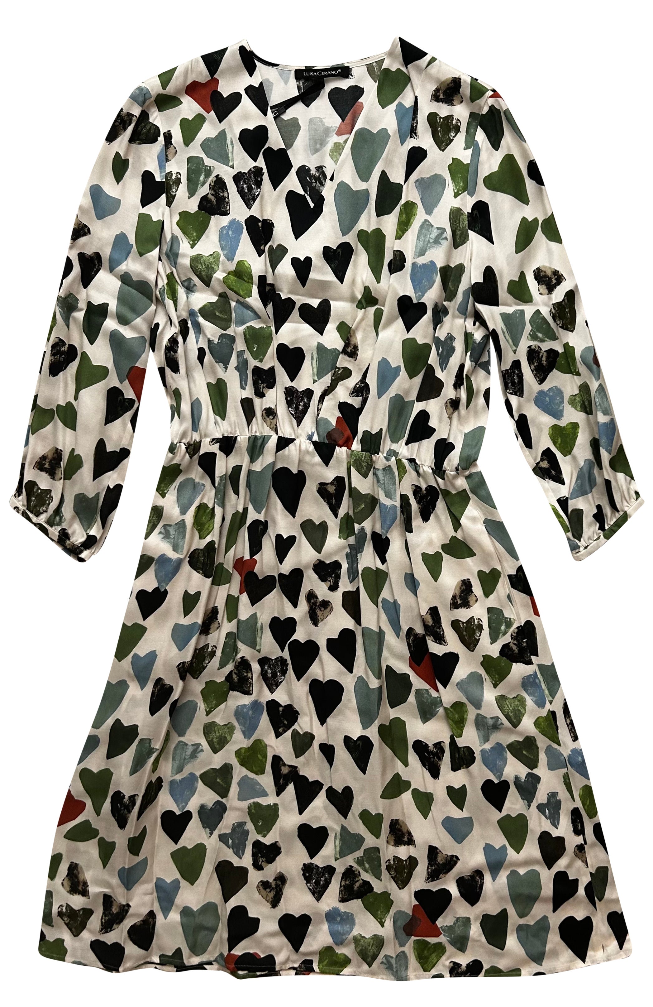 Kleid mit Little-Heart-Print