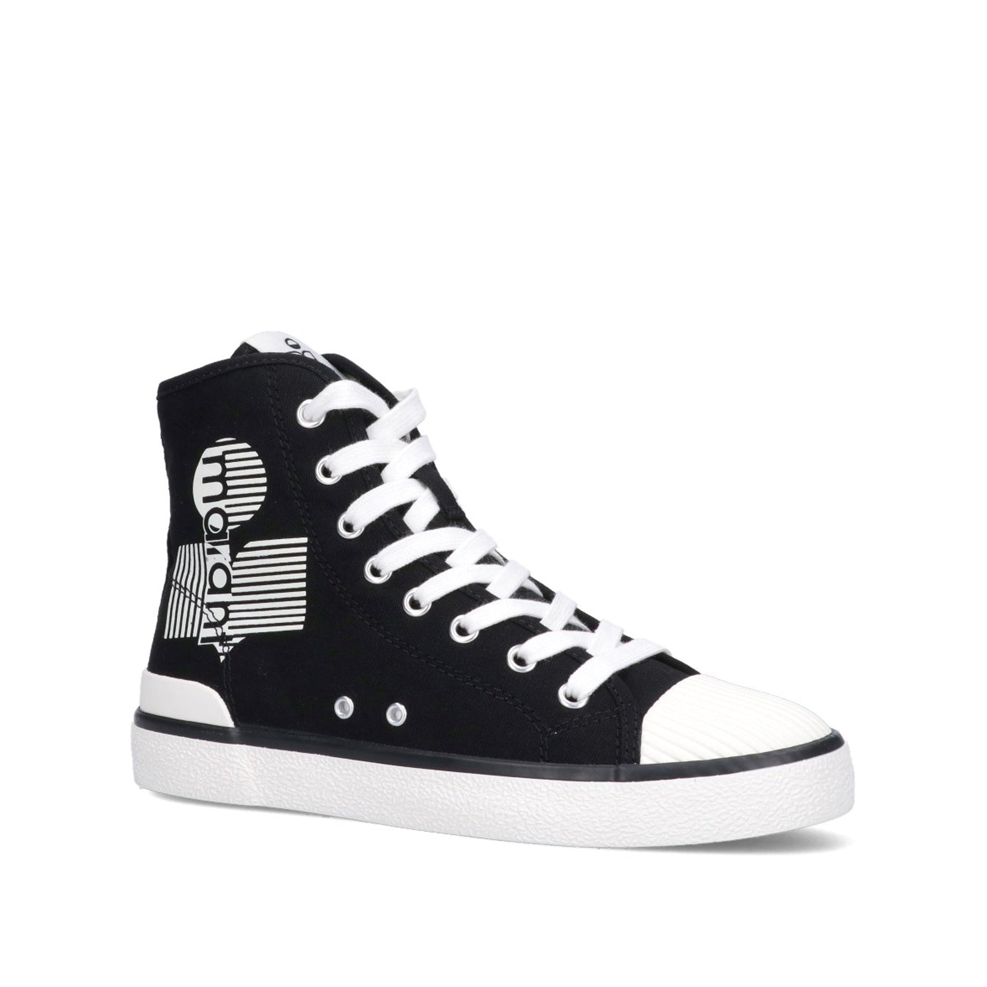 Isabel Marant-Isabel Marant Canvas Sneakers-WOMEN SHOES-Black-Deal-Outlet-by-ARCHIVIST