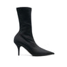Balenciaga-Balenciaga 'Knife' Heeled Ankle Boots-WOMEN SHOES-Black-Deal-Outlet-by-ARCHIVIST