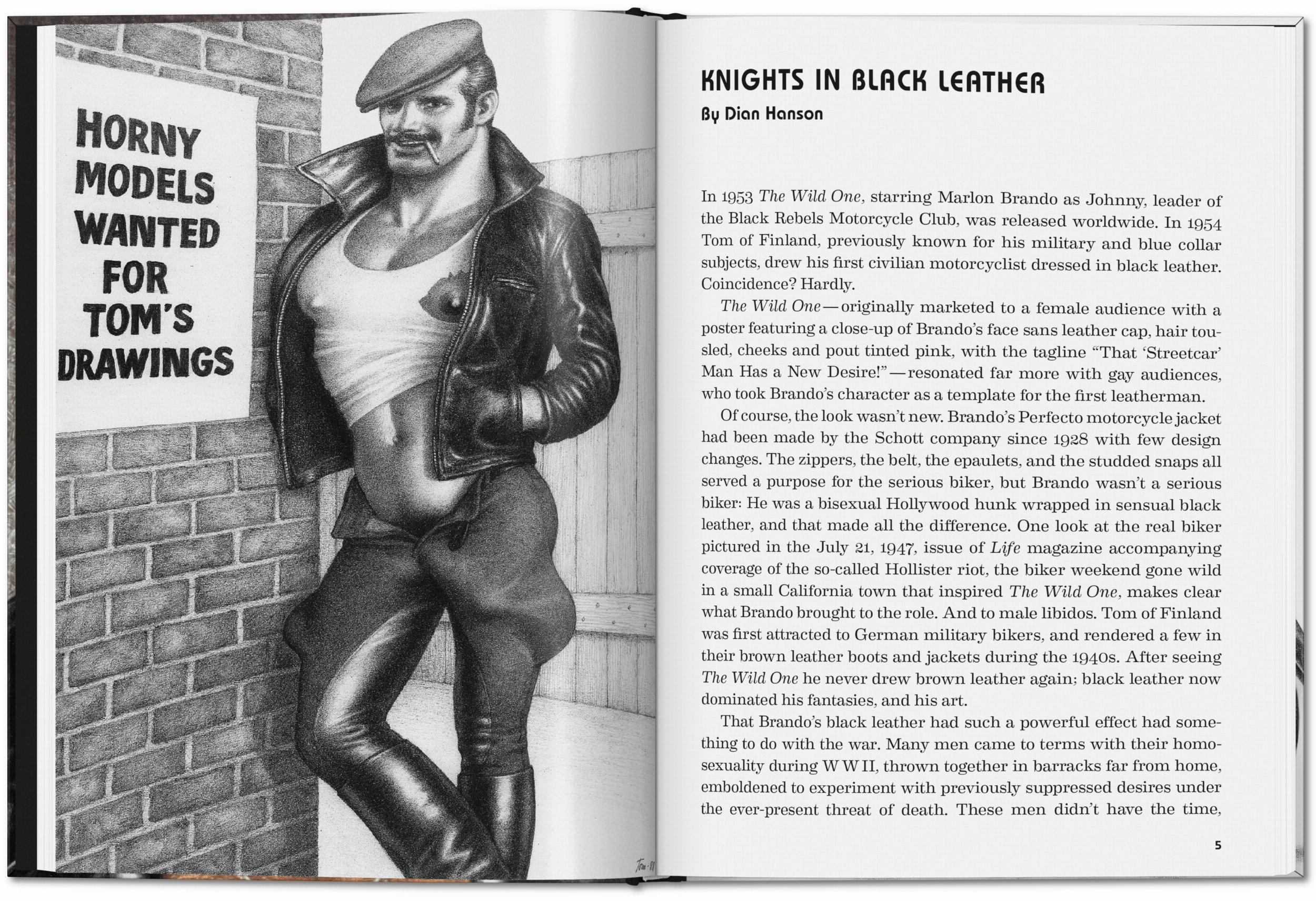 Taschen-The Little Book of Tom. Bikers (German, French, English)-Sexy Books-Black-Deal-Outlet-by-ARCHIVIST