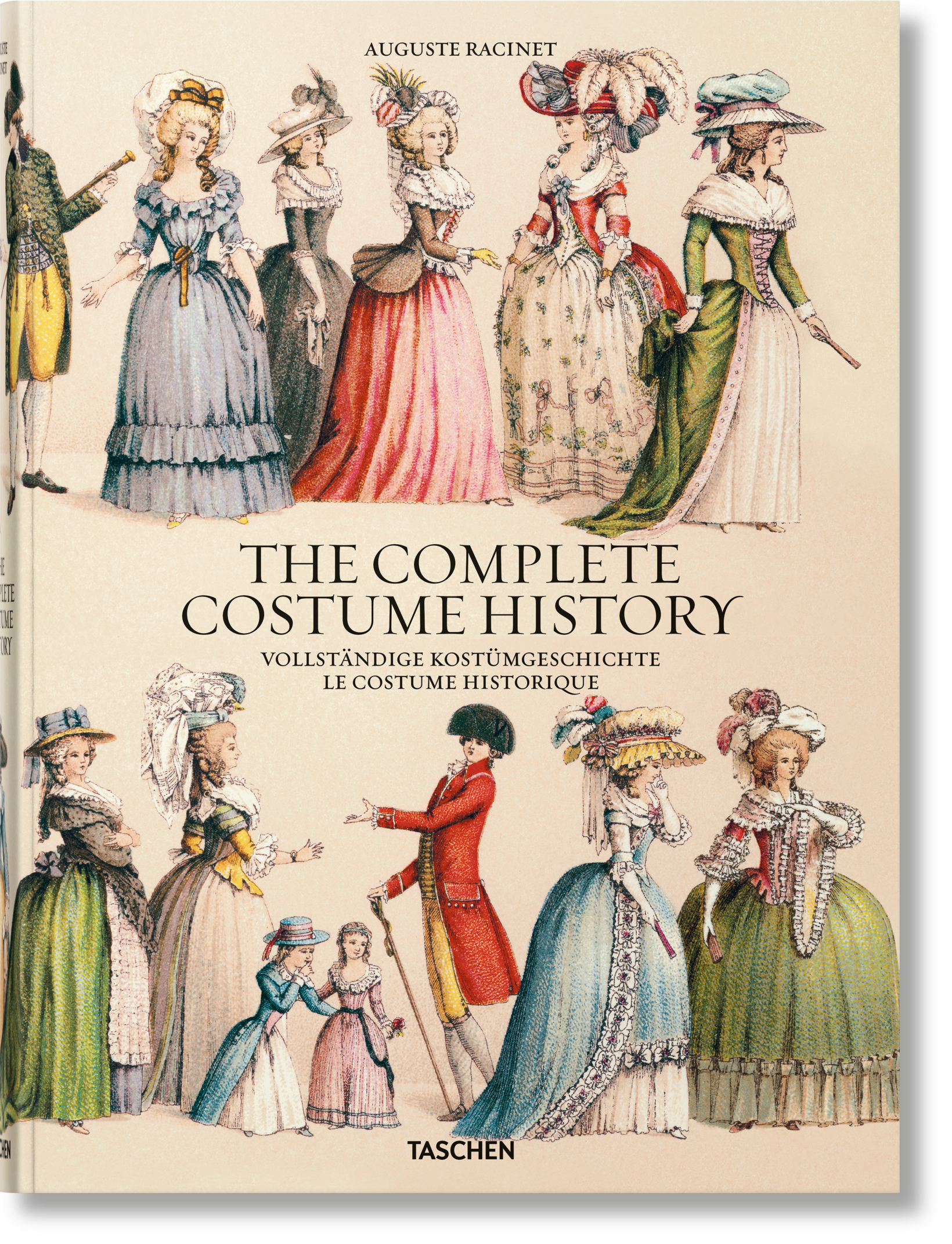 Taschen-Racinet. The Complete Costume History (German, French, English)-Classics-Black-Deal-Outlet-by-ARCHIVIST