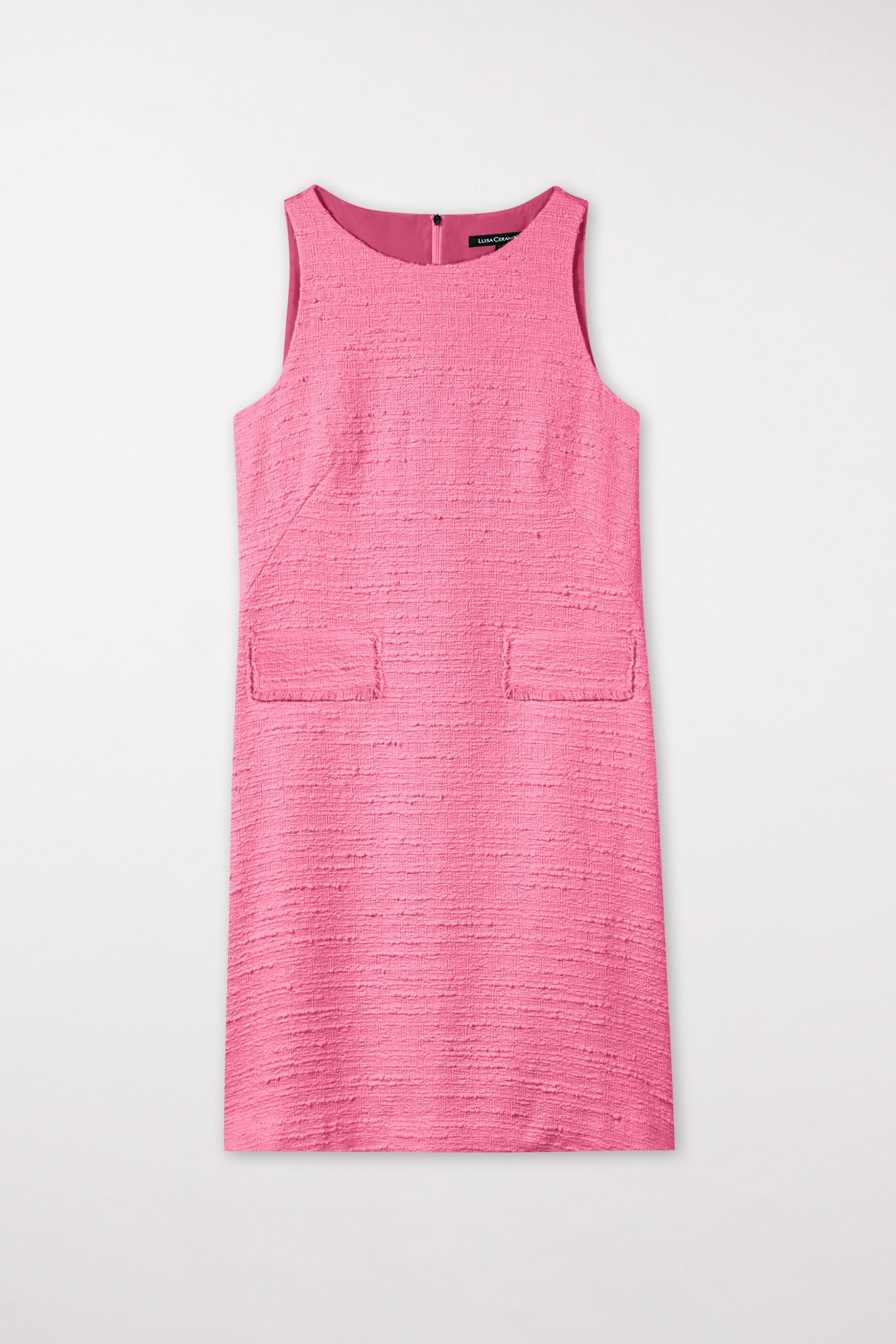 Shiftdress in Tweed-Optik