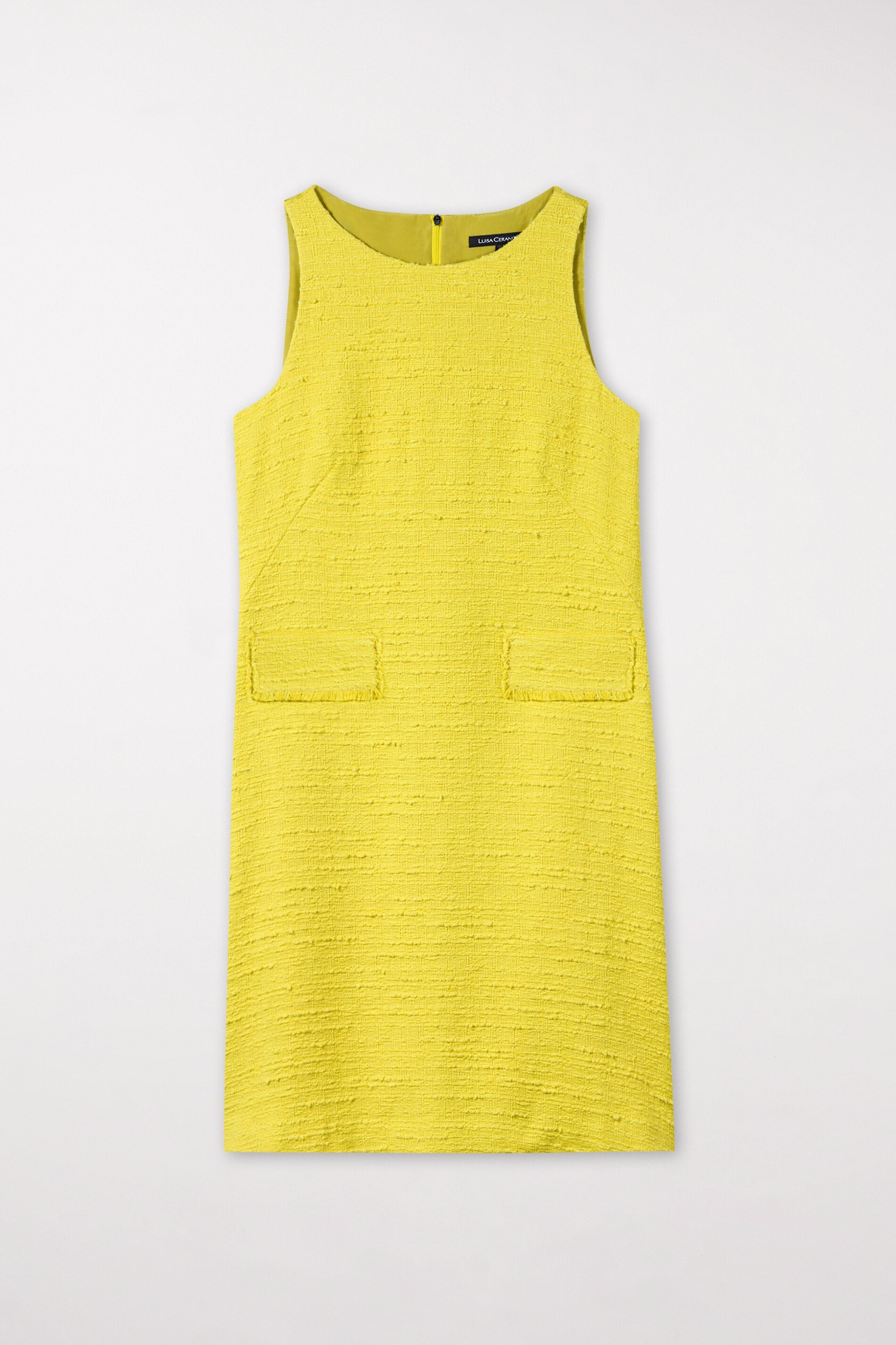 Shiftdress in Tweed-Optik