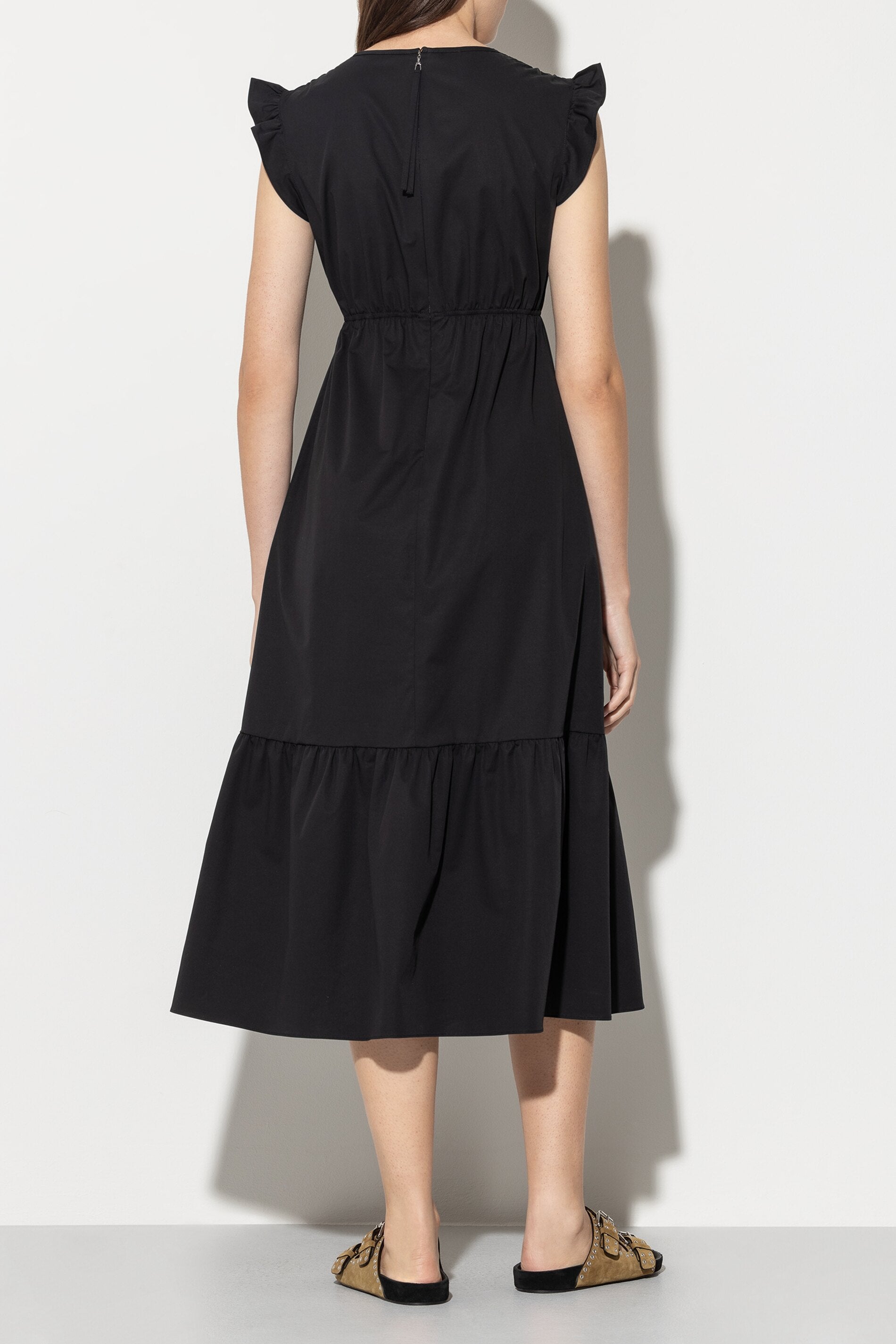 Volant-Kleid mit Cu-Sleeve