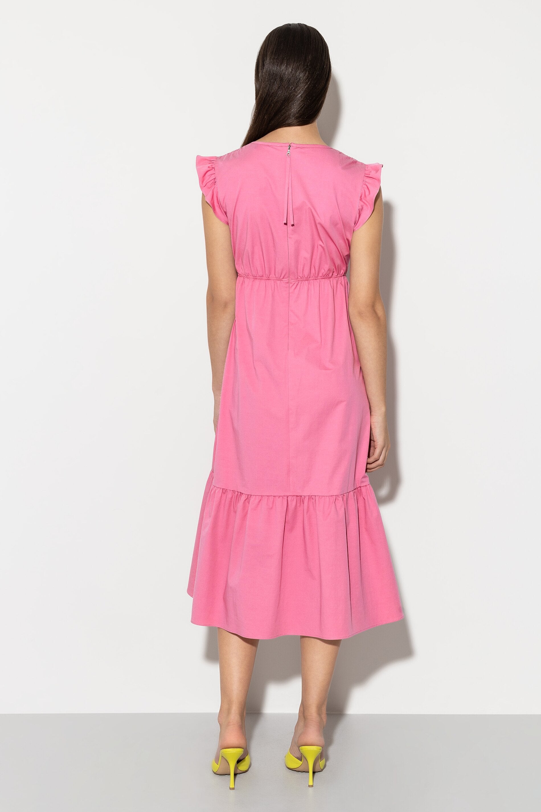 Volant-Kleid mit Cu-Sleeve