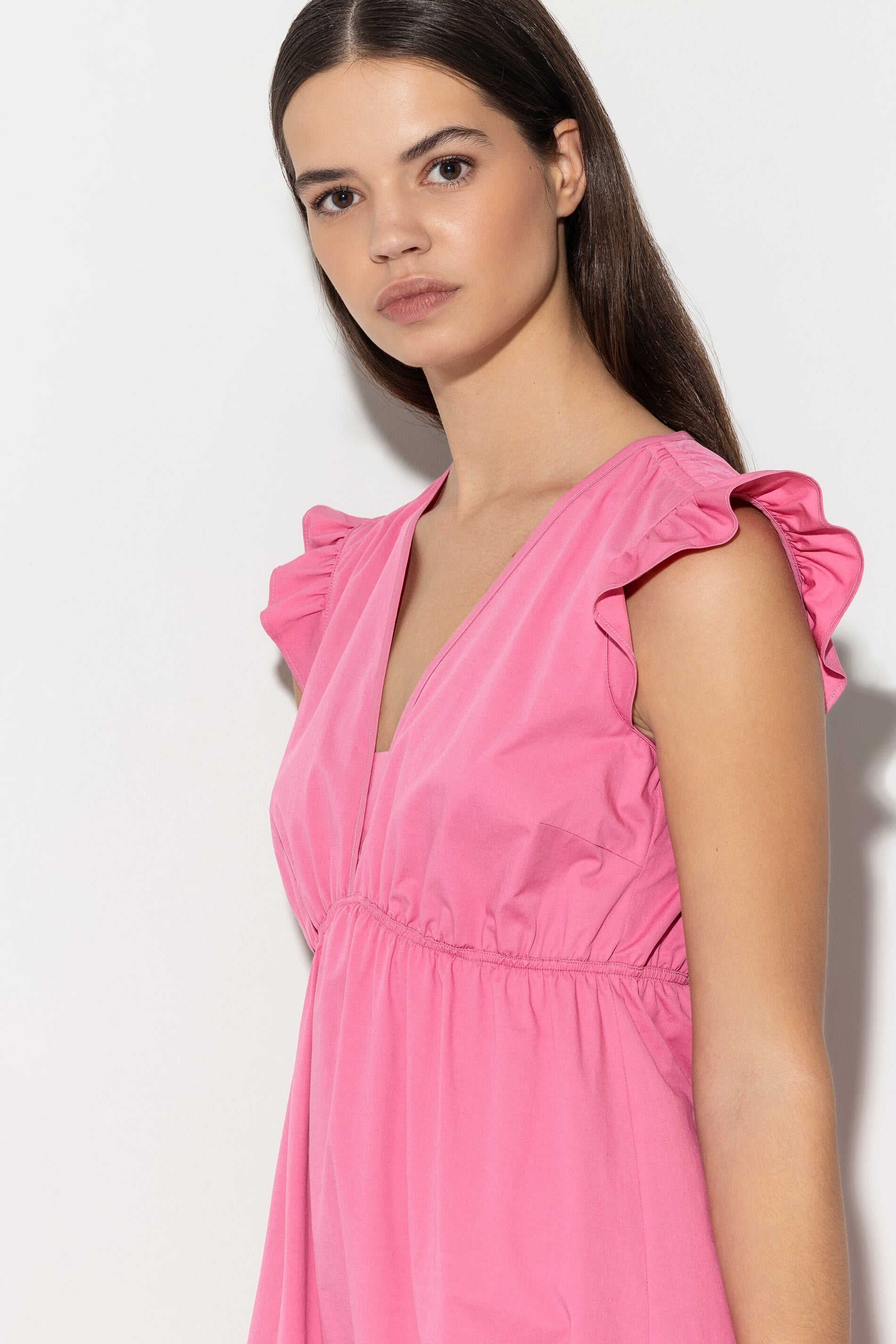 Volant-Kleid mit Cu-Sleeve