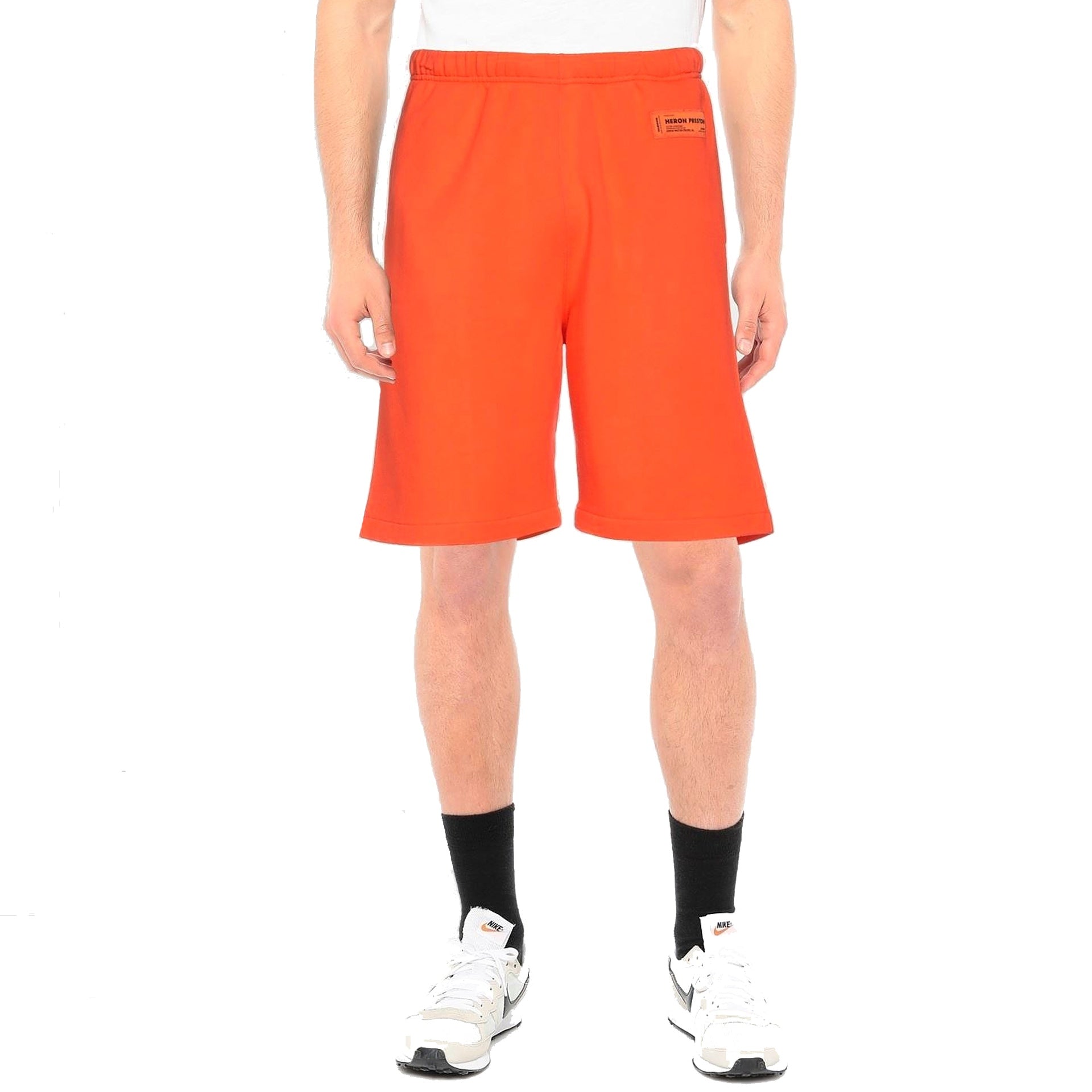 Heron Preston-Heron preston Cotton Shorts-MEN CLOTHING-Black-Deal-Outlet-by-ARCHIVIST