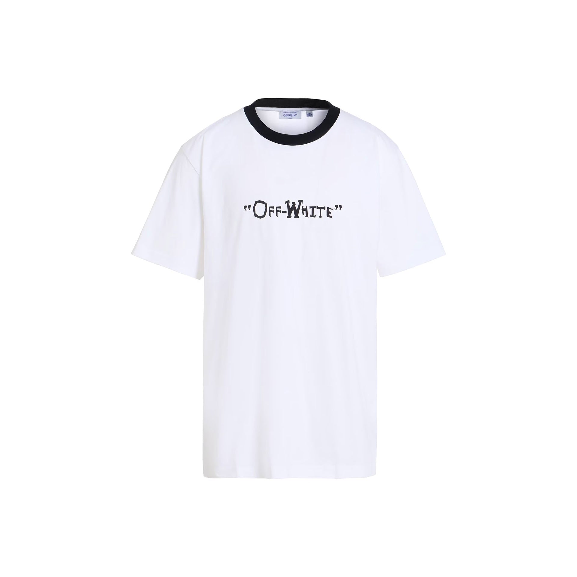Off White-Off-White Logo T-shirt-MEN CLOTHING-Black-Deal-Outlet-by-ARCHIVIST
