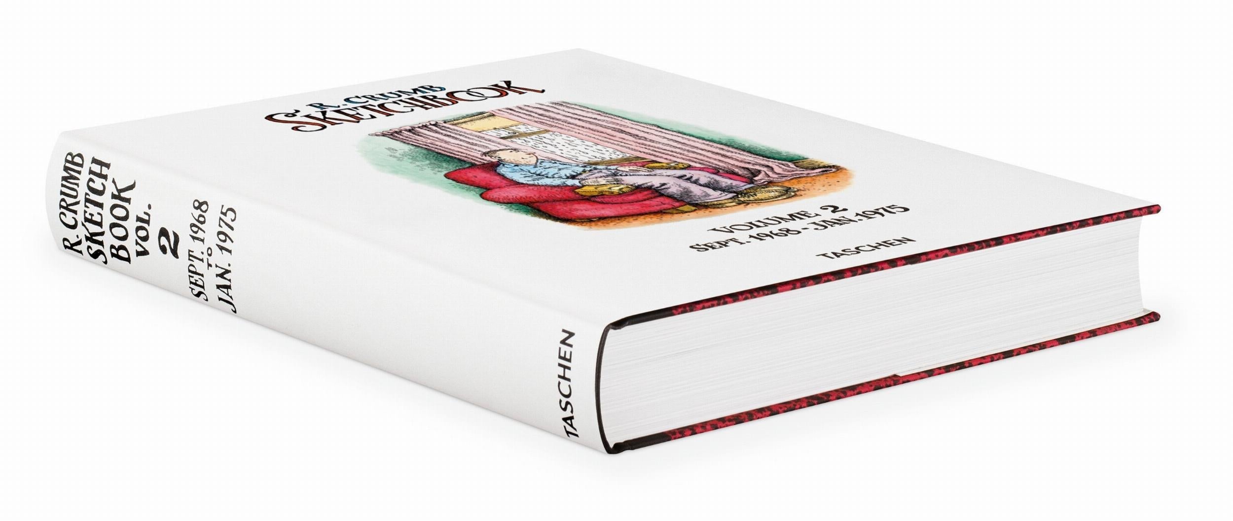 Taschen-Robert Crumb. Sketchbook Vol. 2. 1968–1975 (English)-Sexy Books-Black-Deal-Outlet-by-ARCHIVIST