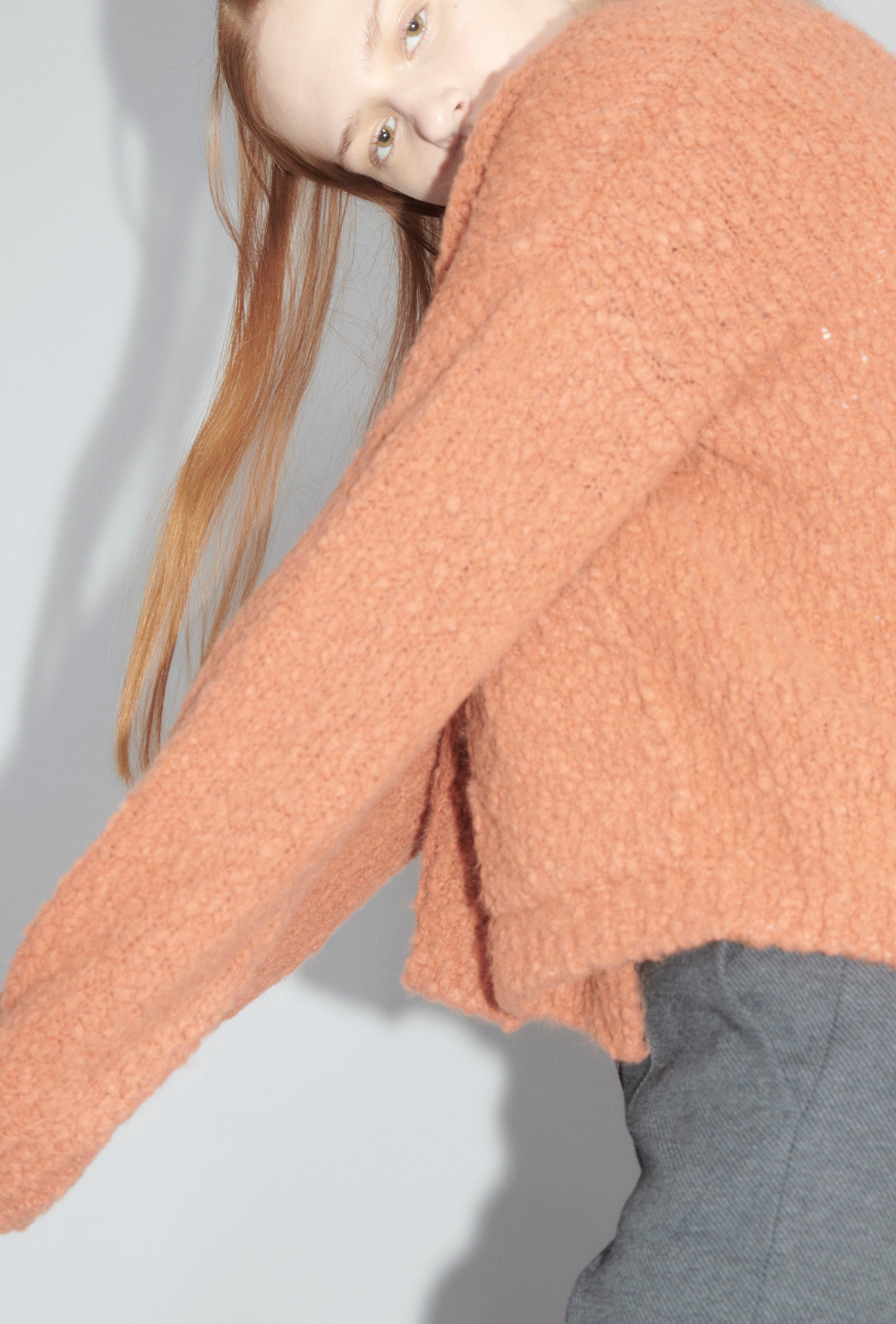 Fluffy Wick-Yarn Cardigan-Strick & Pullover-Odeeh-ARCHIVIST