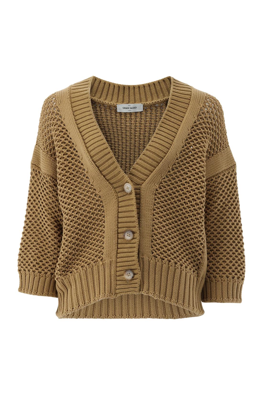 Gran Sasso-Cardigan-Strick & Pullover-Black-Deal-Outlet-by-ARCHIVIST