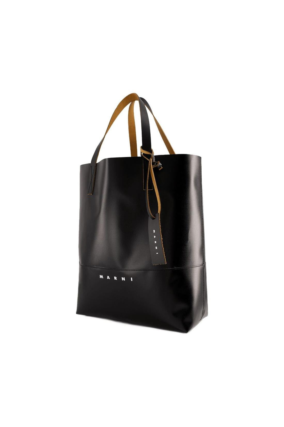 Marni-Tote Bag Pelletteria Uomo - Marni - Synthetisch - Schwarz-Taschen-Black-Deal-Outlet-by-ARCHIVIST