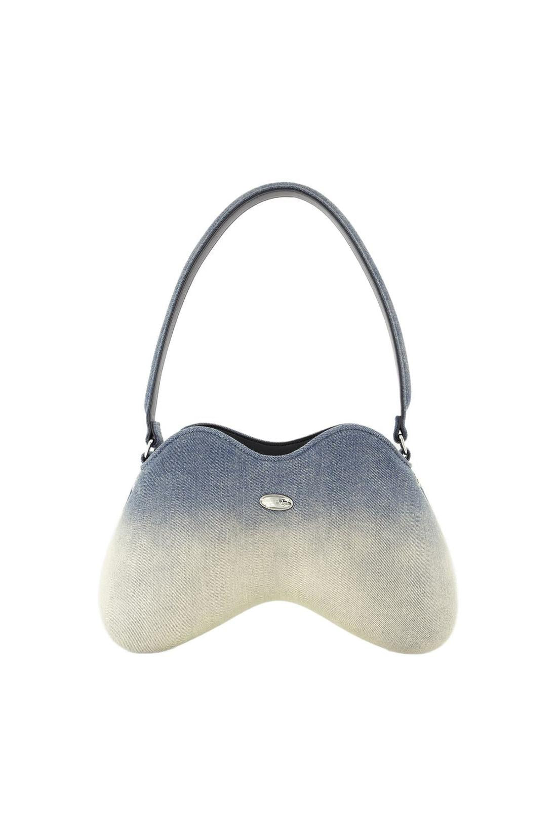 Double-D shoulder bag - DIESEL - Cotton - Blue