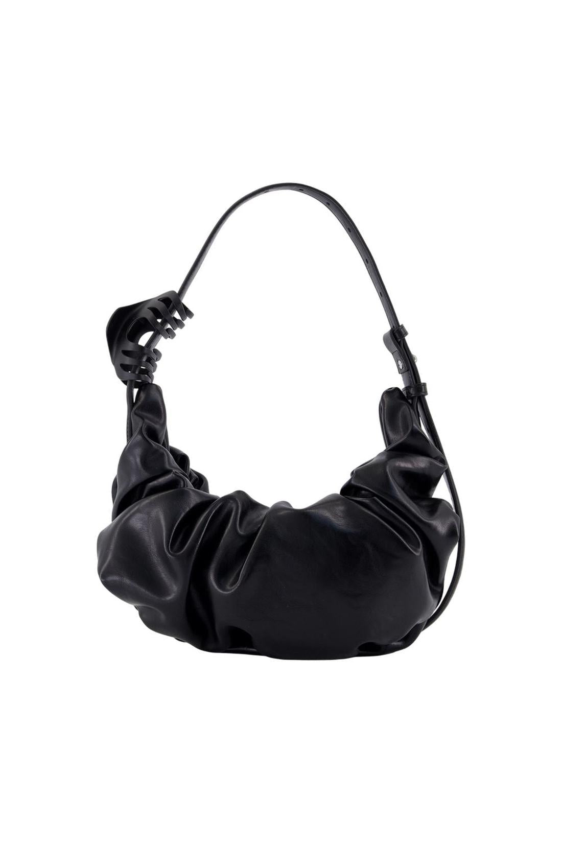 Diesel-Grab-D Small Handtasche - DIESEL - Synthetik - Schwarz-Taschen-Black-Deal-Outlet-by-ARCHIVIST