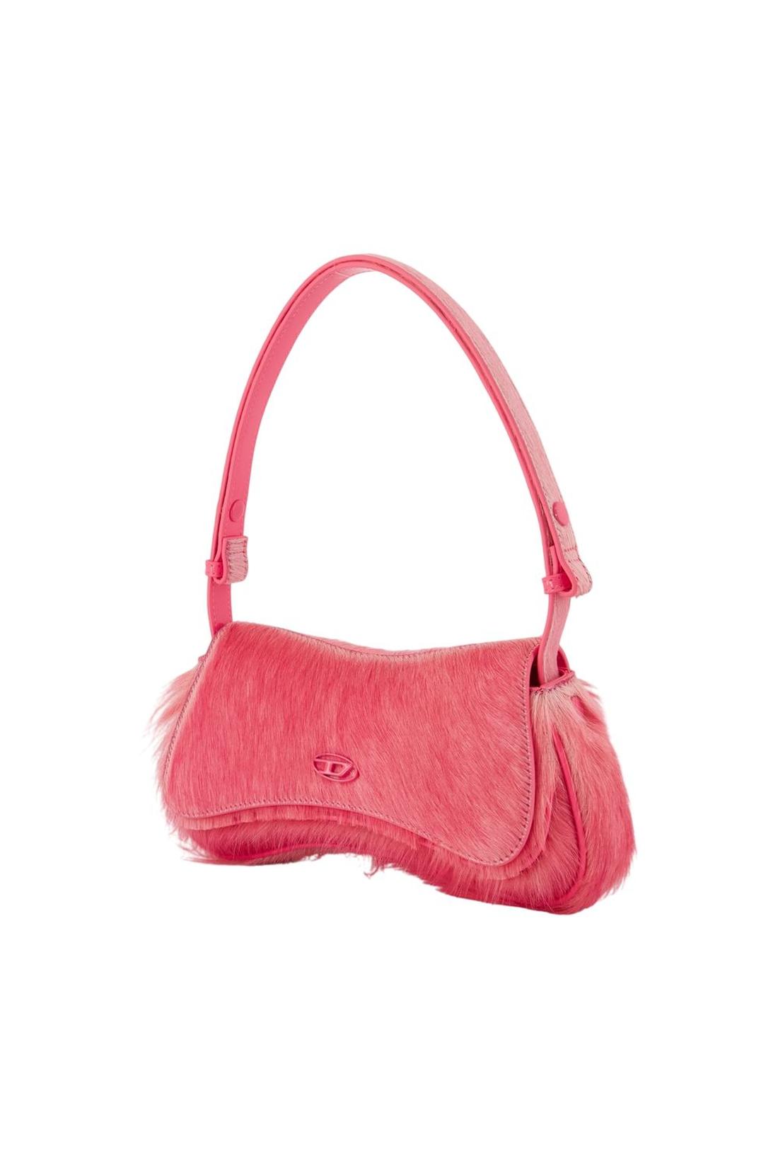 Diesel-Play Clutch - DIESEL - Leder - Pink-Outdoor-Black-Deal-Outlet-by-ARCHIVIST