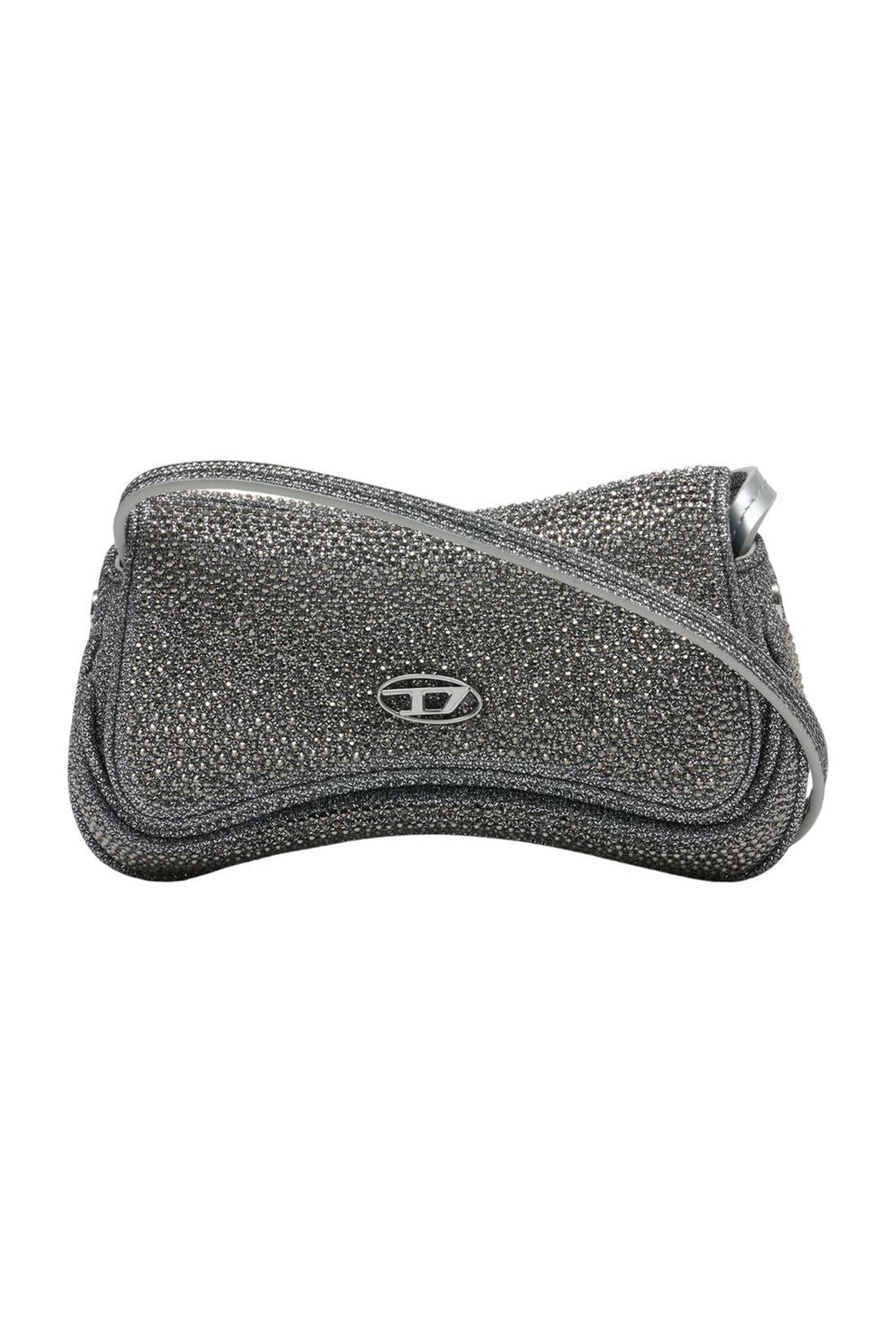 Play Xs Schultertasche - DIESEL - Synthetik - Silber
