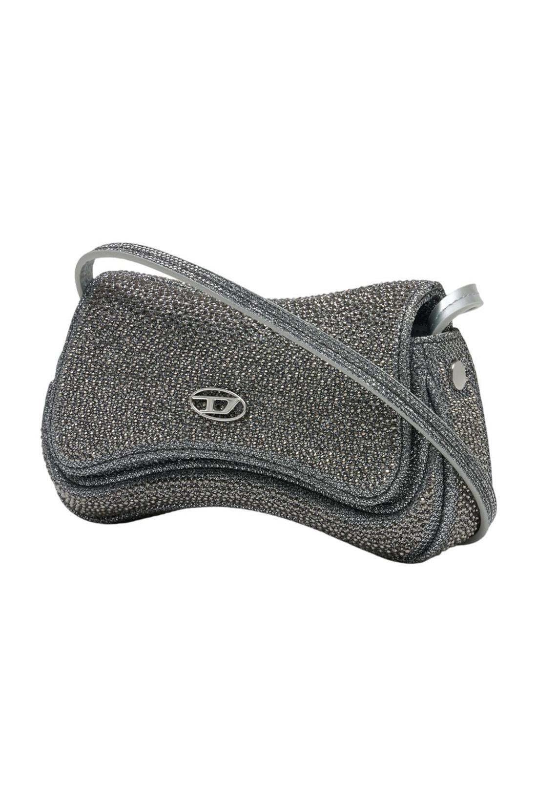 Play Xs Schultertasche - DIESEL - Synthetik - Silber