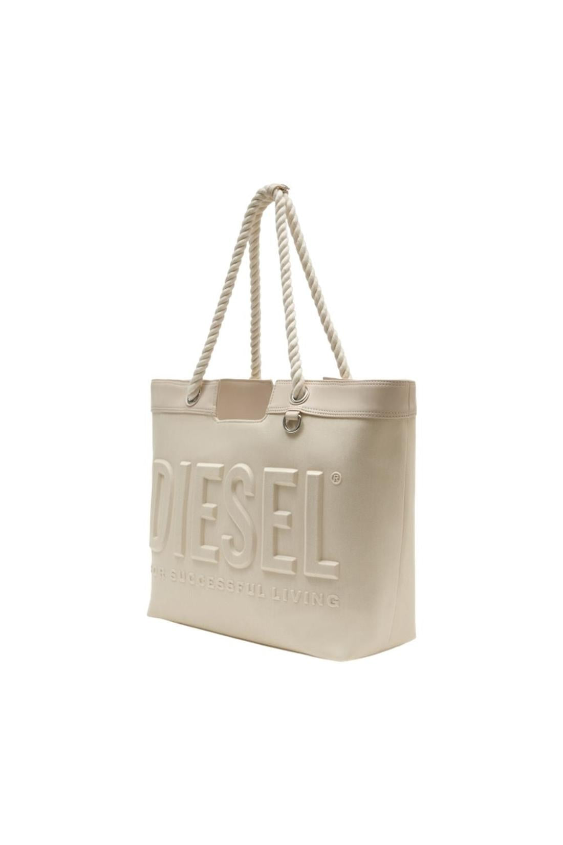 3D-Einkaufstasche - DIESEL - Baumwolle - Weiß