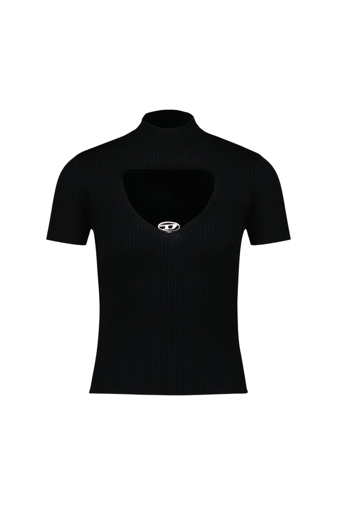 M-Olive T-Shirt - DIESEL - Wolle - Schwarz