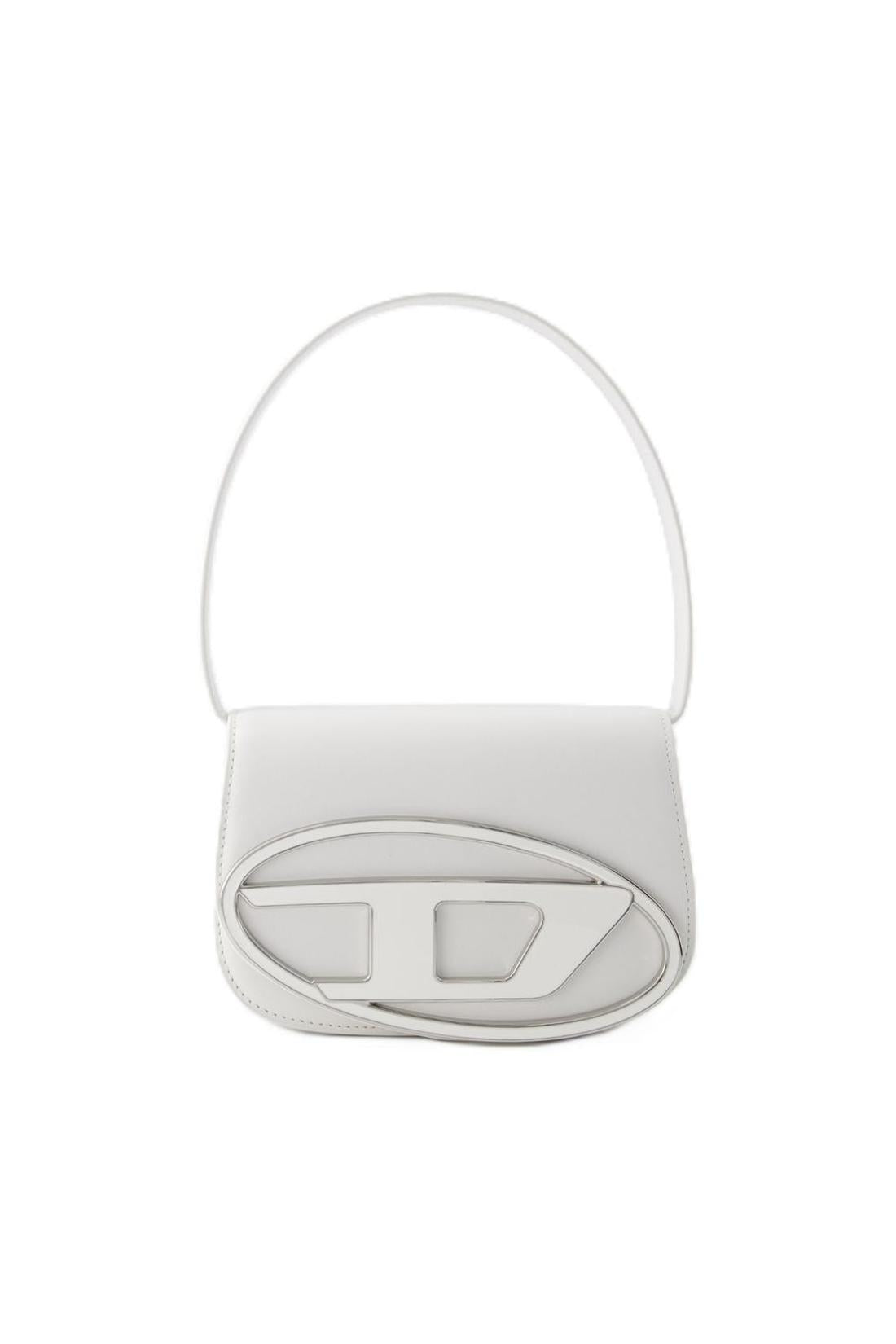 Diesel-1DR Schultertasche - Diesel - Leder - Weiß-Taschen-Black-Deal-Outlet-by-ARCHIVIST