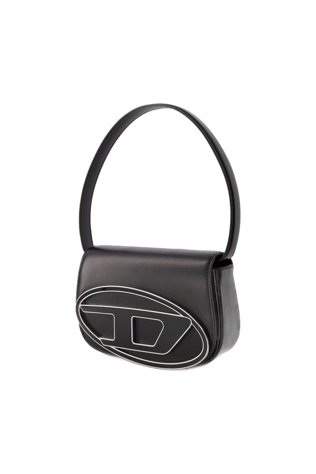 Diesel-1DR Schultertasche - Diesel - Leder - Schwarz-Taschen-Black-Deal-Outlet-by-ARCHIVIST