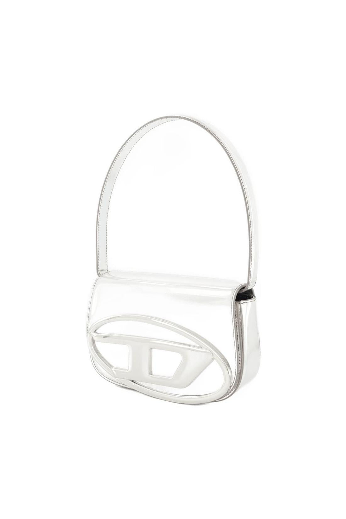 1DR Shoulder Bag - Diesel - Leather - Silver