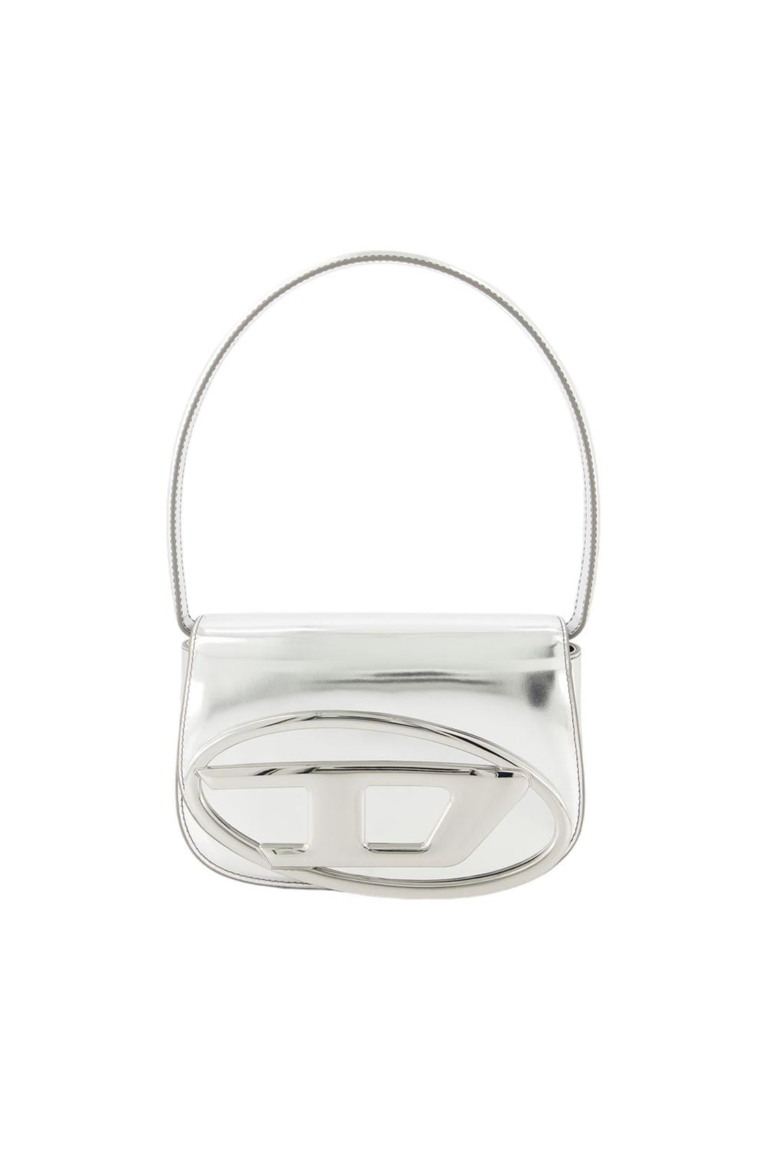 1DR Shoulder Bag - Diesel - Leather - Silver