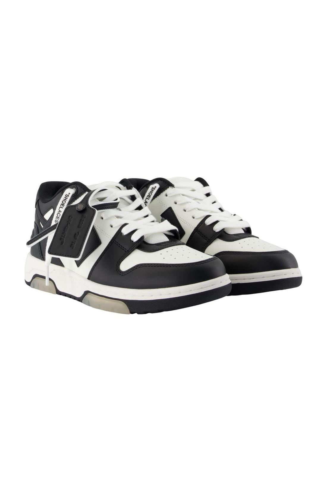 Sneakers Out Of Office - OFF WHITE - Leder - Schwarz