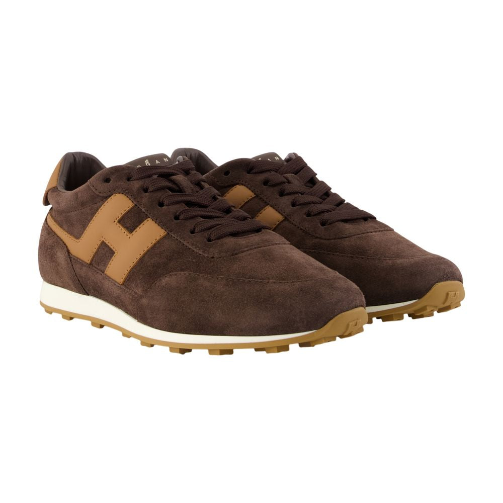 Sneaker H699 Allacciato H – Hogan – Leder – Braun