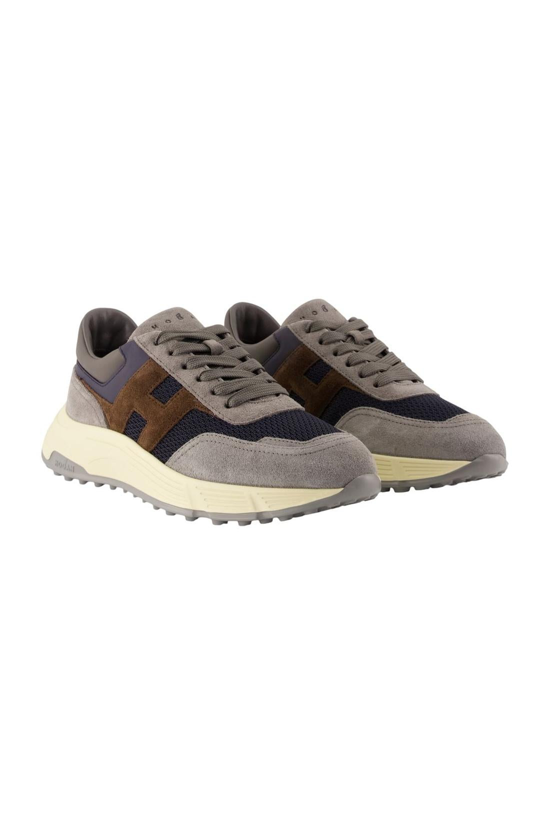 Sneakers  Hyperlight Allacciato H – Hogan – Leder – Grau