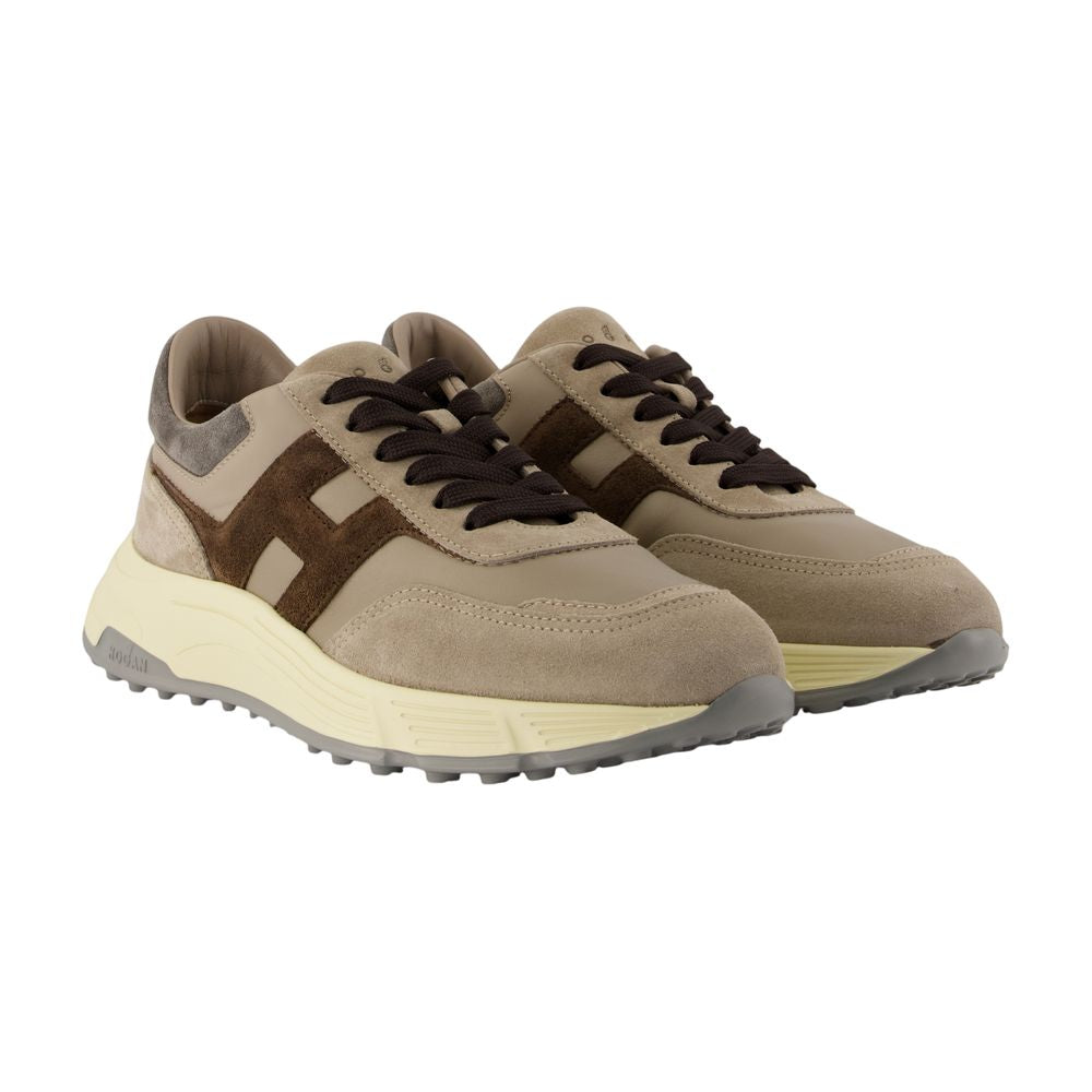 Sneaker  Hyperlight Allacciato H – Hogan – Leder – Braun