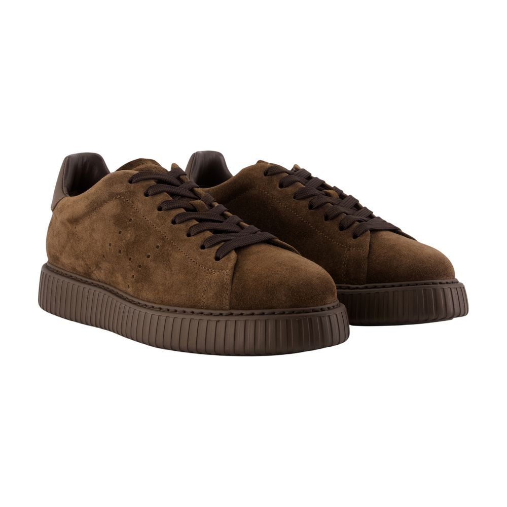 Sneaker H677 Allacc H Fori – Hogan – Leder – Braun