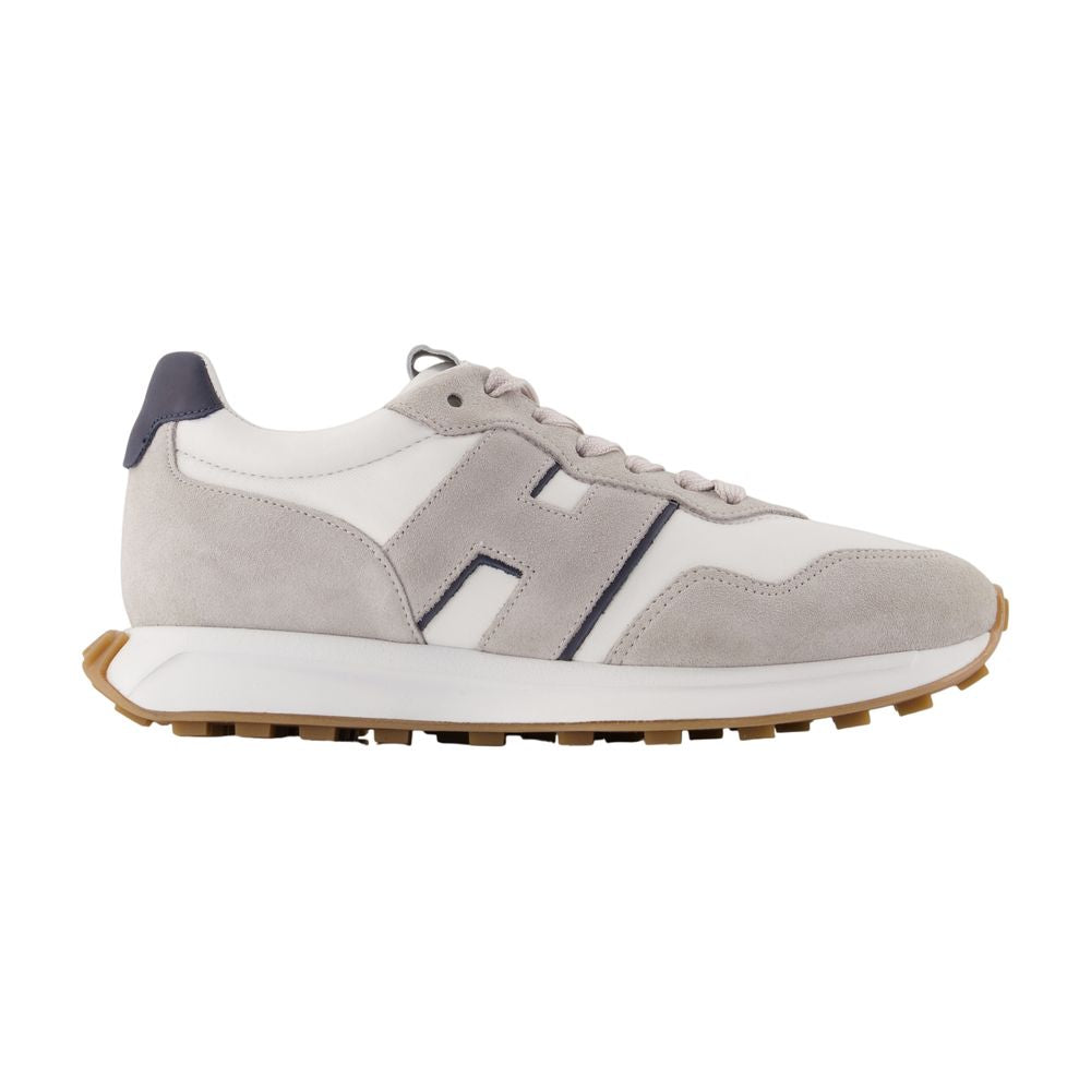 Sneaker H601 Allacciato H Patch – Hogan – Leder – Grau