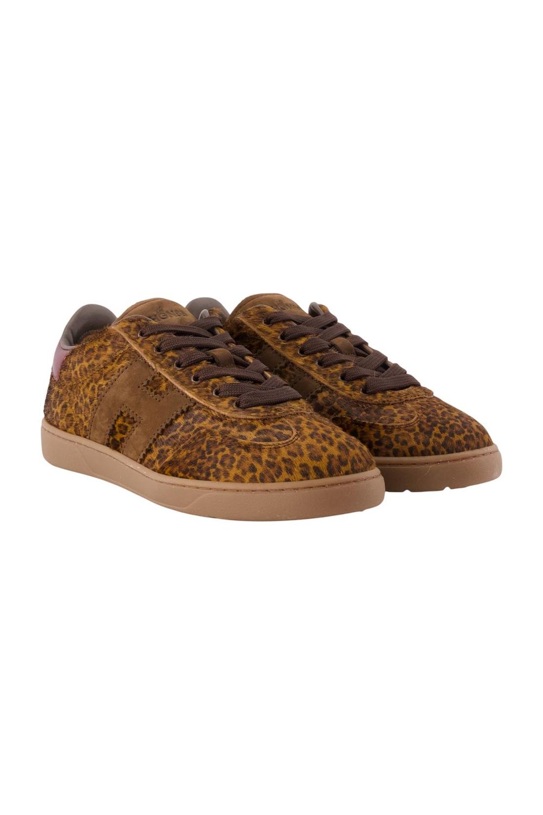 Sneakers  Cool Allacciato H – Hogan – Leder – Braun
