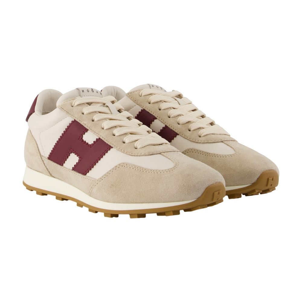 Sneaker H727 Allacciato H – Hogan – Leder – Beige