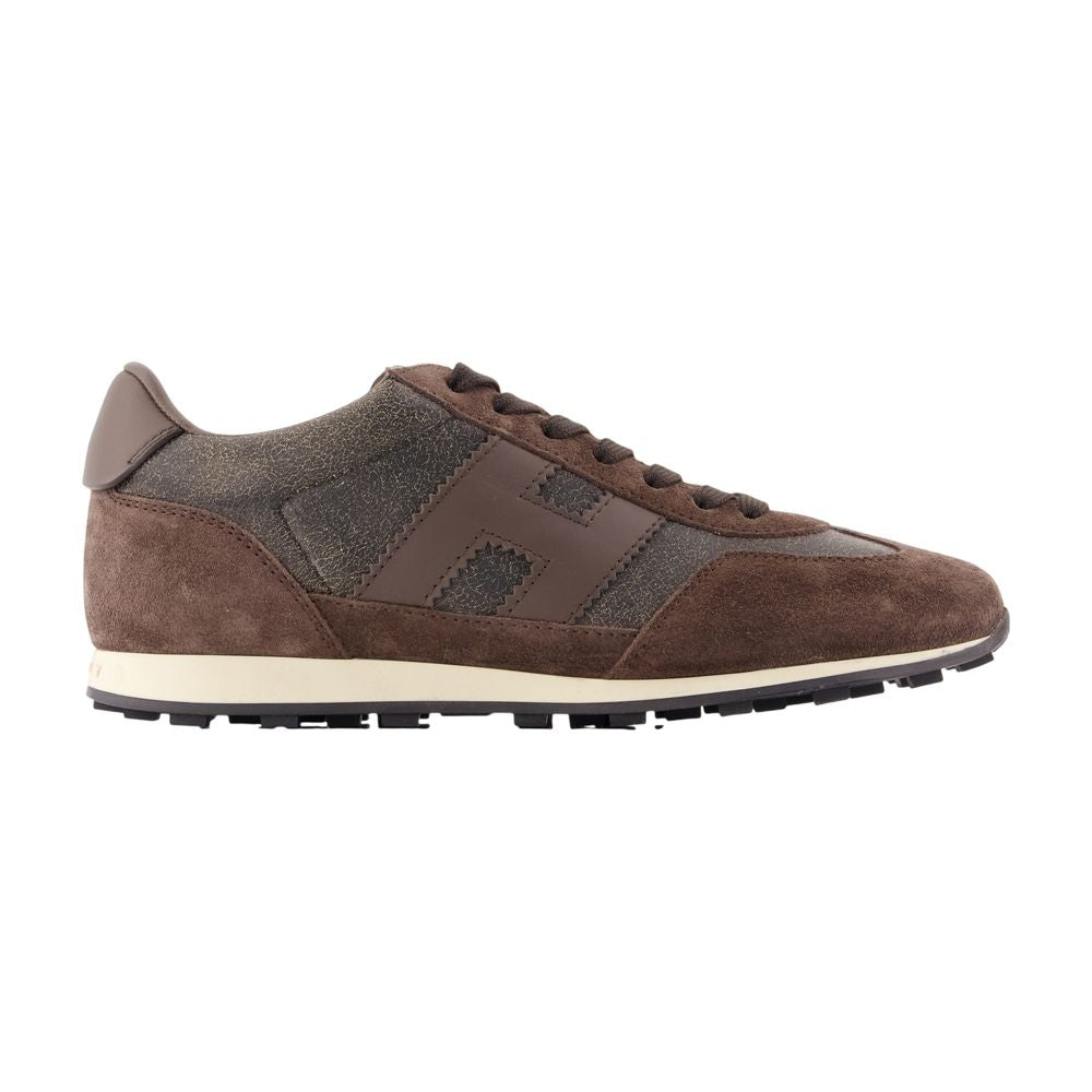 Sneaker H699 Allacciato H – Hogan – Leder – Braun