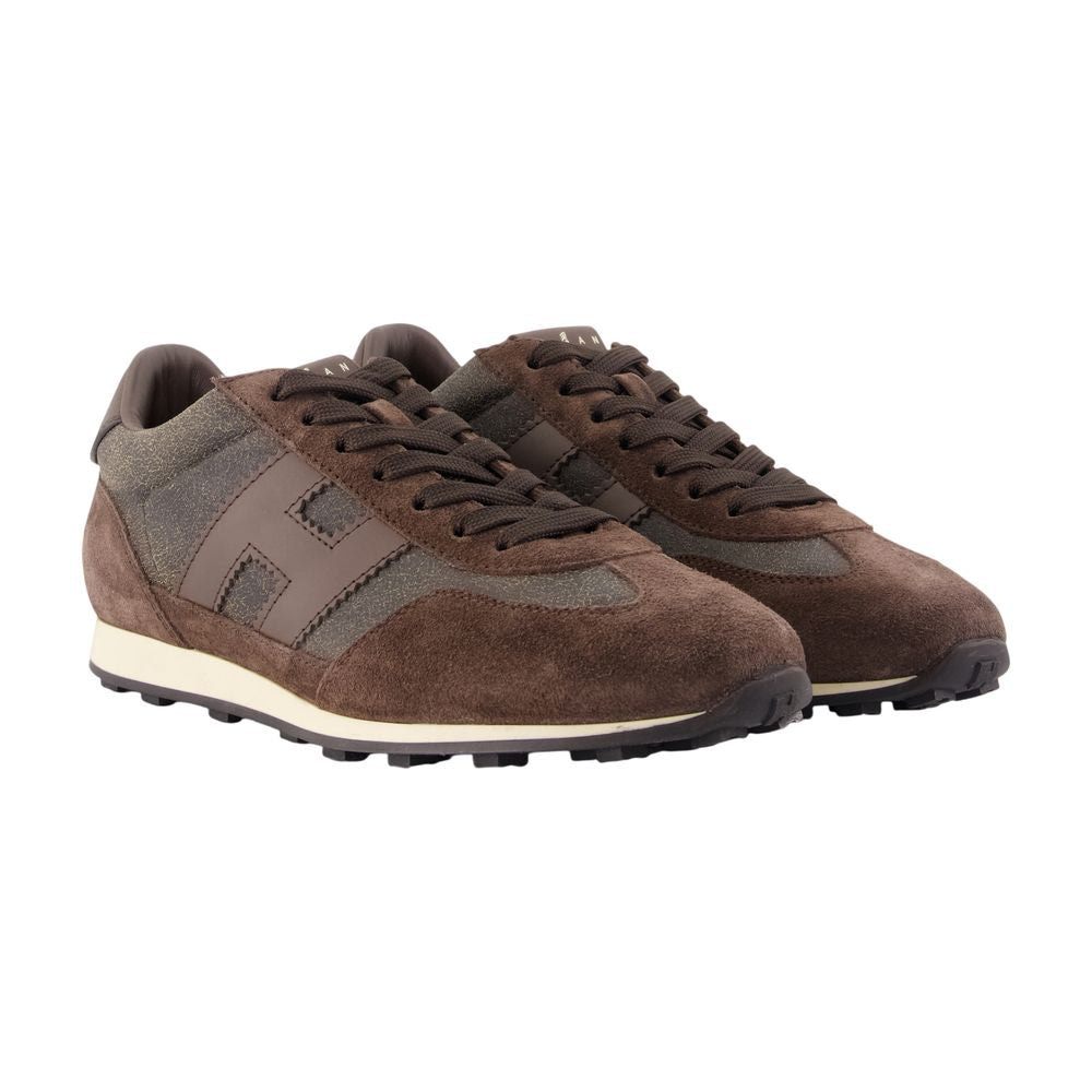 Sneaker H699 Allacciato H – Hogan – Leder – Braun