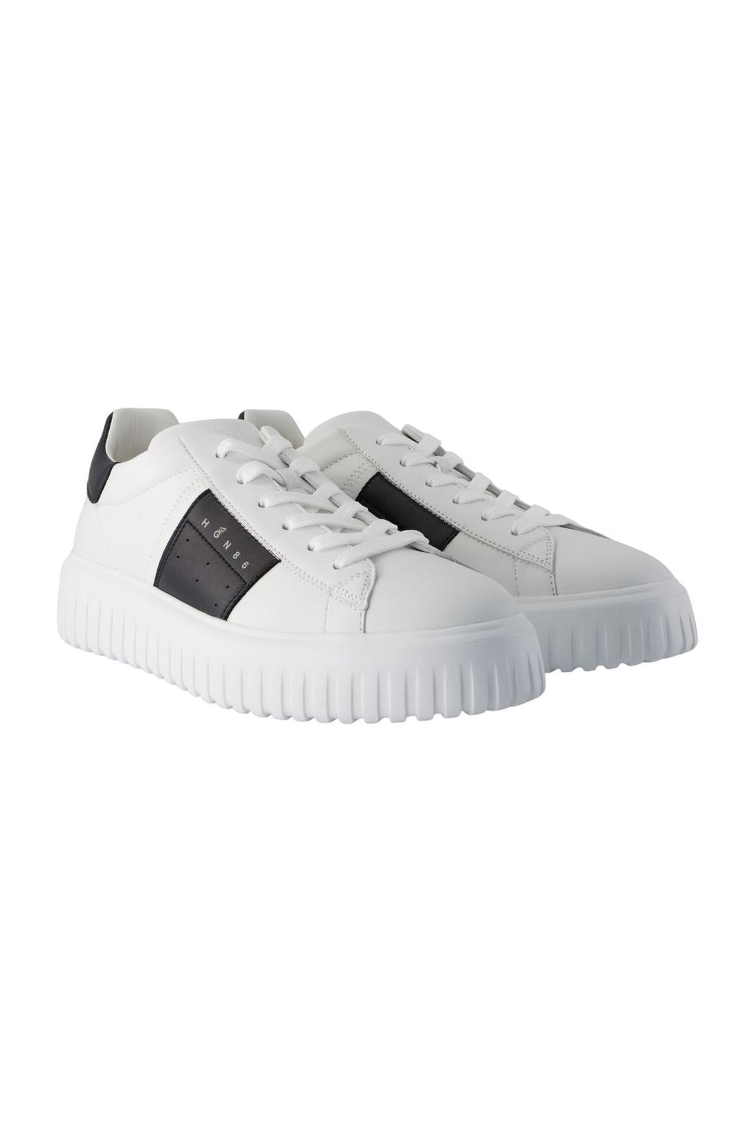 Sneakers H-Stripes Allacciato Banda - Hogan - Leder - Multi