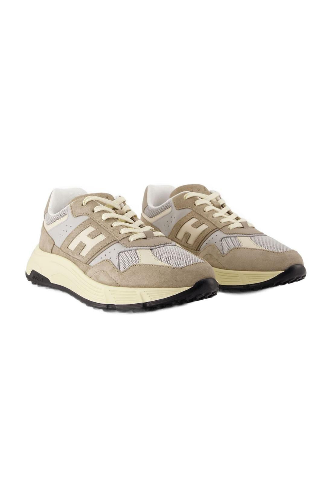 Sneakers Hogan Hyperlight - Hogan - Leather - Khaki