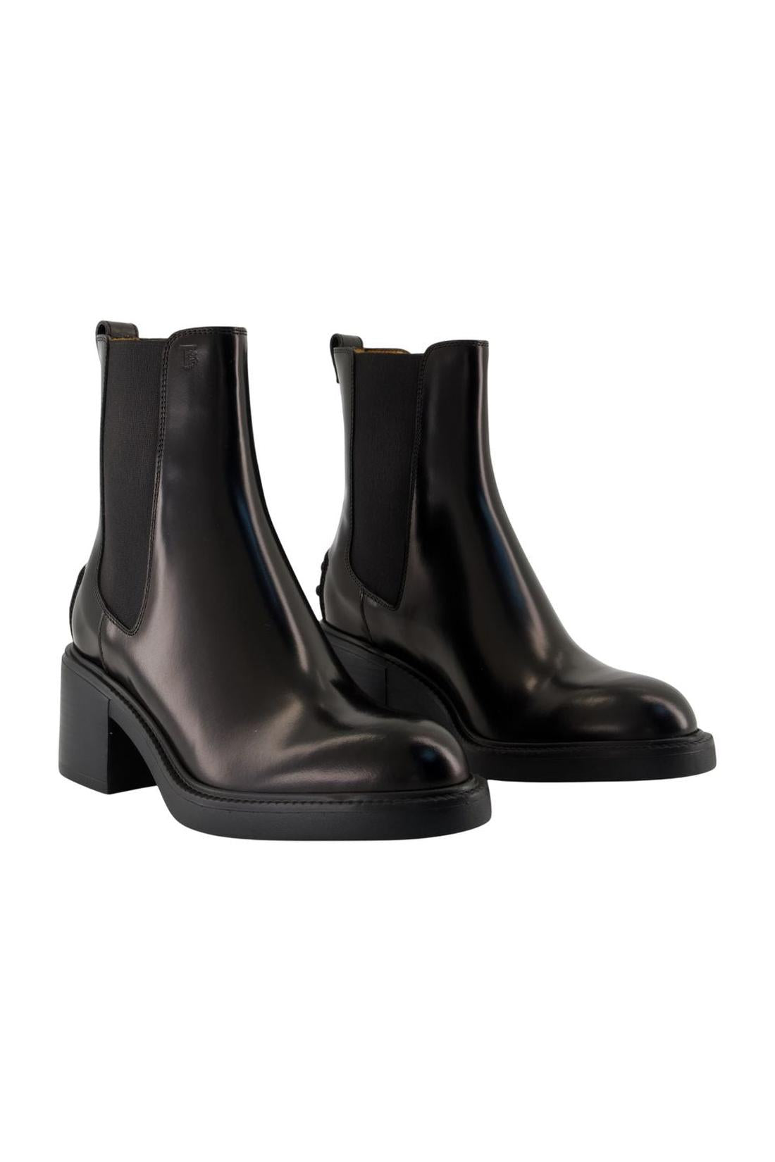 Tod'S-Stiefeletten Stivaletto - Tod's - Leder - Schwarz-Stiefel & Stiefeletten-Black-Deal-Outlet-by-ARCHIVIST