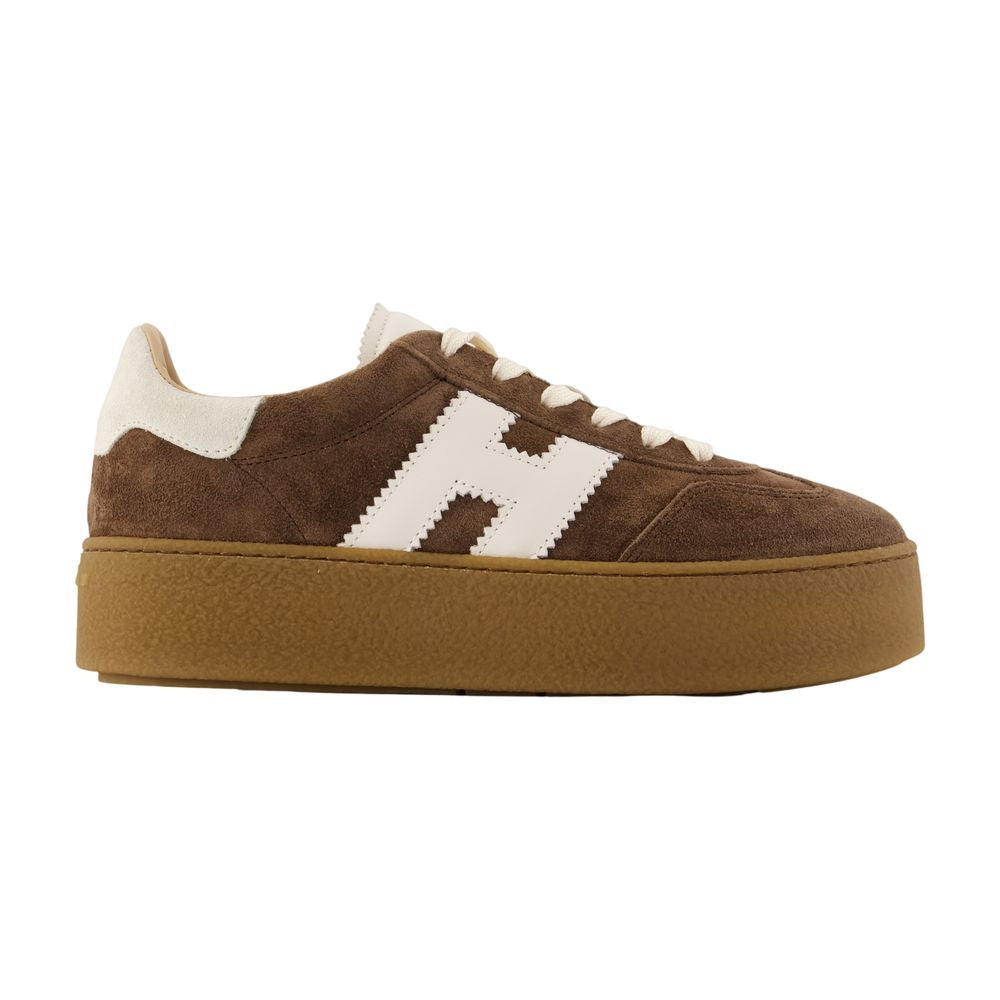 Sneaker H698 Allacciato H – Hogan – Leder – Braun