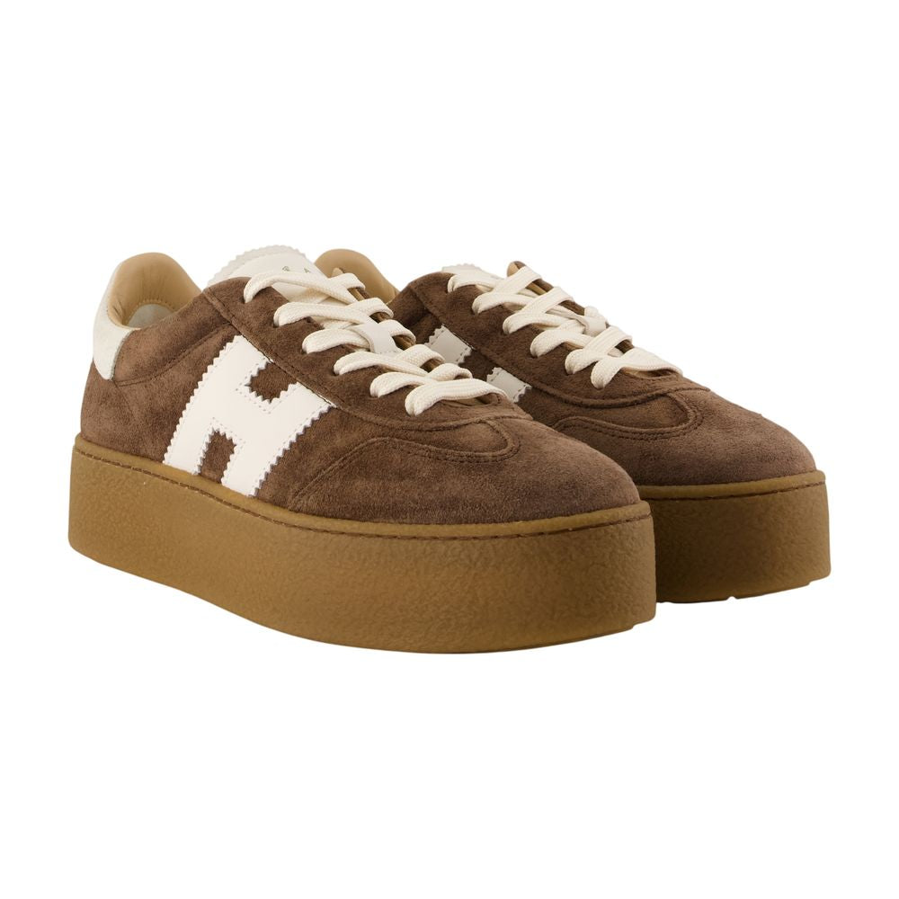 Sneaker H698 Allacciato H – Hogan – Leder – Braun