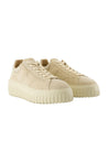 Hogan-Sneakers H Stripes - Hogan - Leder - Beige-Sneaker-Black-Deal-Outlet-by-ARCHIVIST