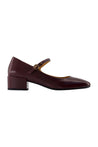 Tod'S-Mary Janes - Tod's - Leder - Bordeaux-schuhe / flache-schuhe-Black-Deal-Outlet-by-ARCHIVIST