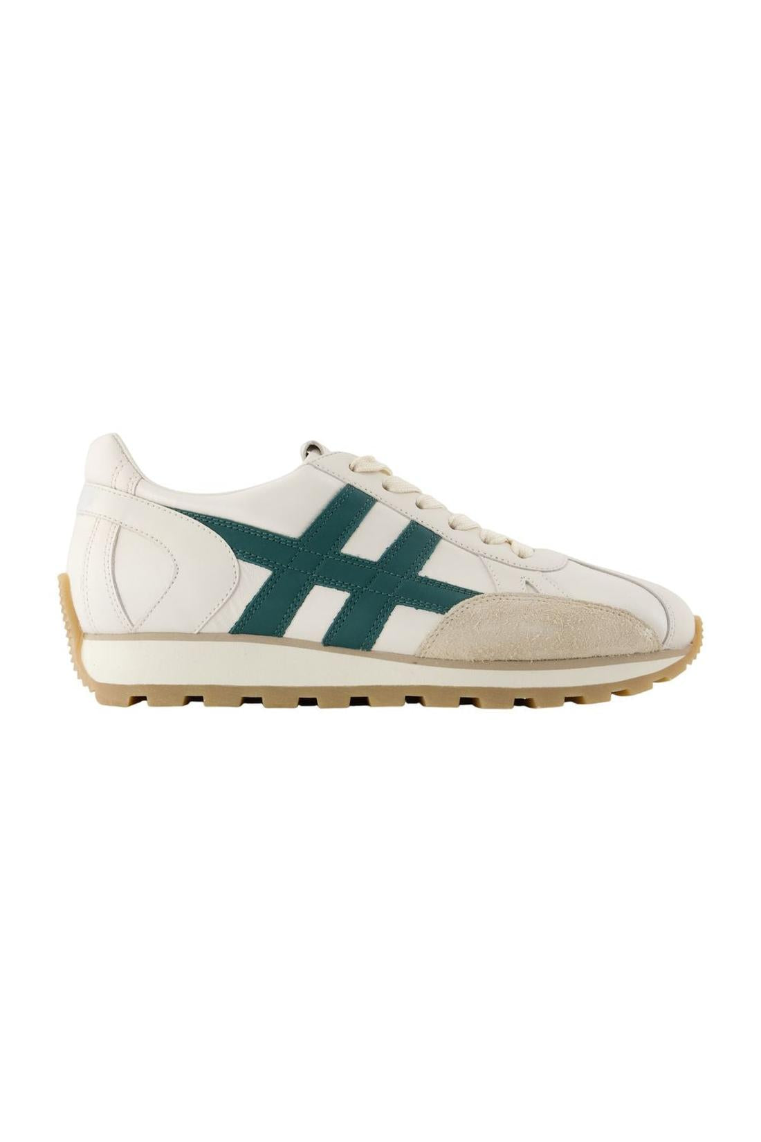 Hogan-Sneakers H671 - Hogan - Leder - Beige-Sneaker-Black-Deal-Outlet-by-ARCHIVIST