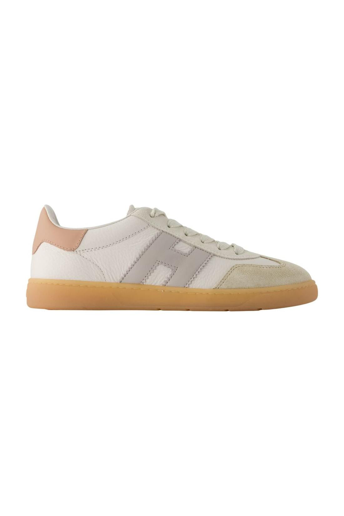 Sneakers Cool - Hogan - Leder - Beige