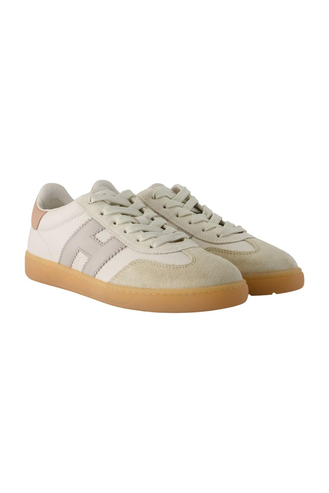 Sneakers Cool - Hogan - Leder - Beige