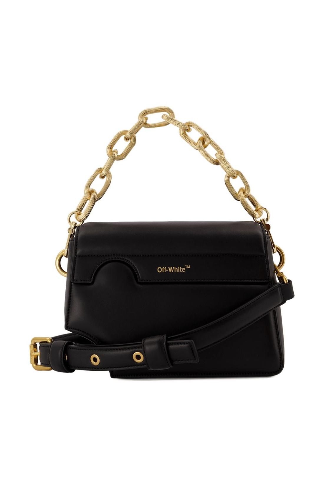 Schultertasche Burrow 24 in schwarz