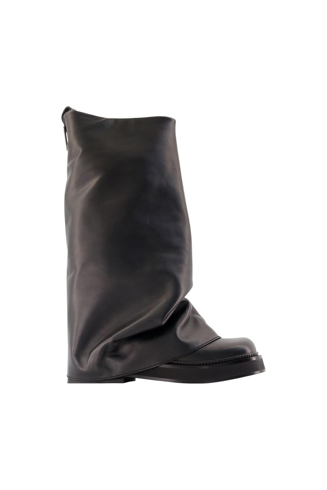 Robin Combat Stiefeletten – The Attico – Leder – Schwarz